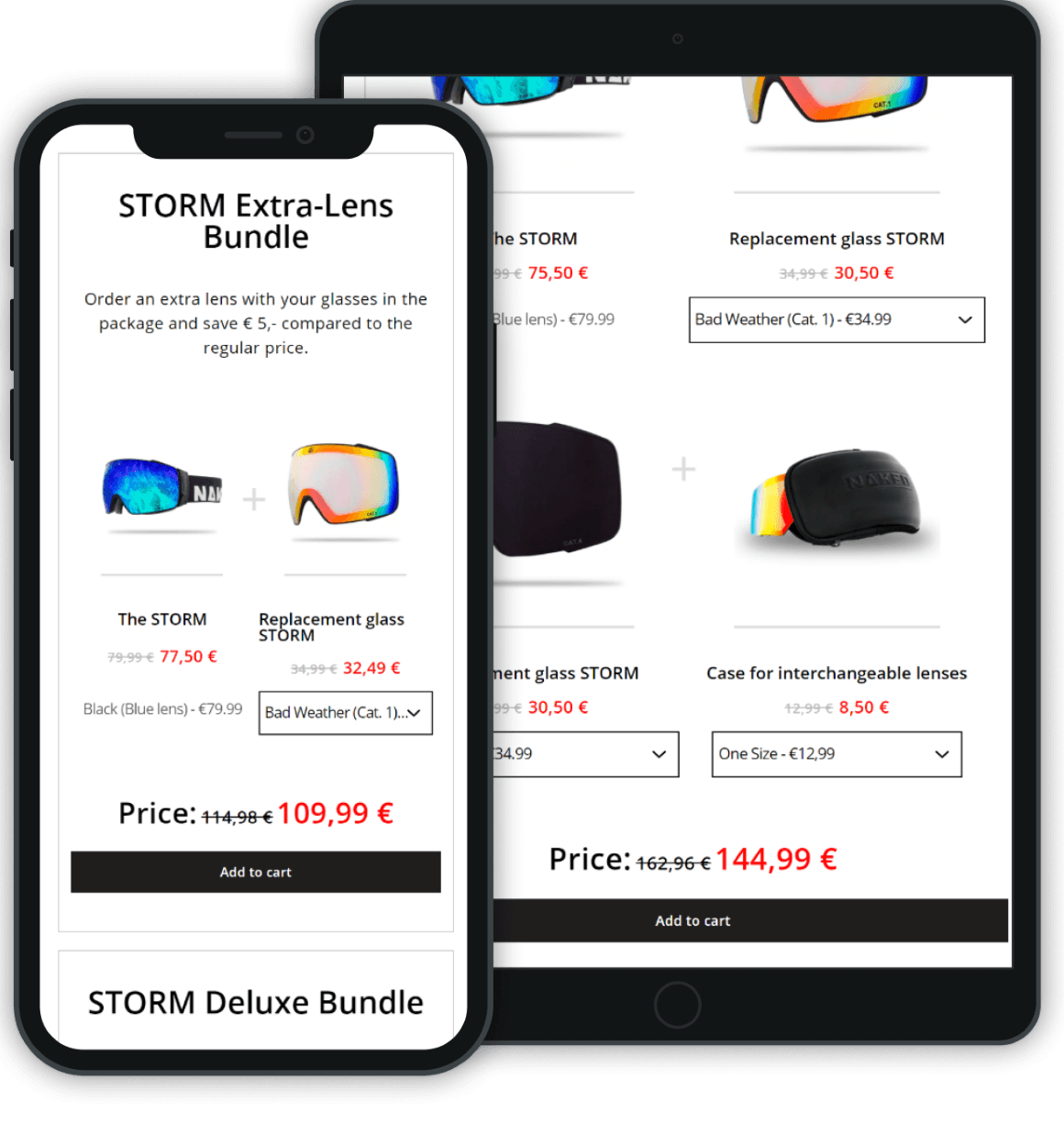Shopify Plus bundles widget