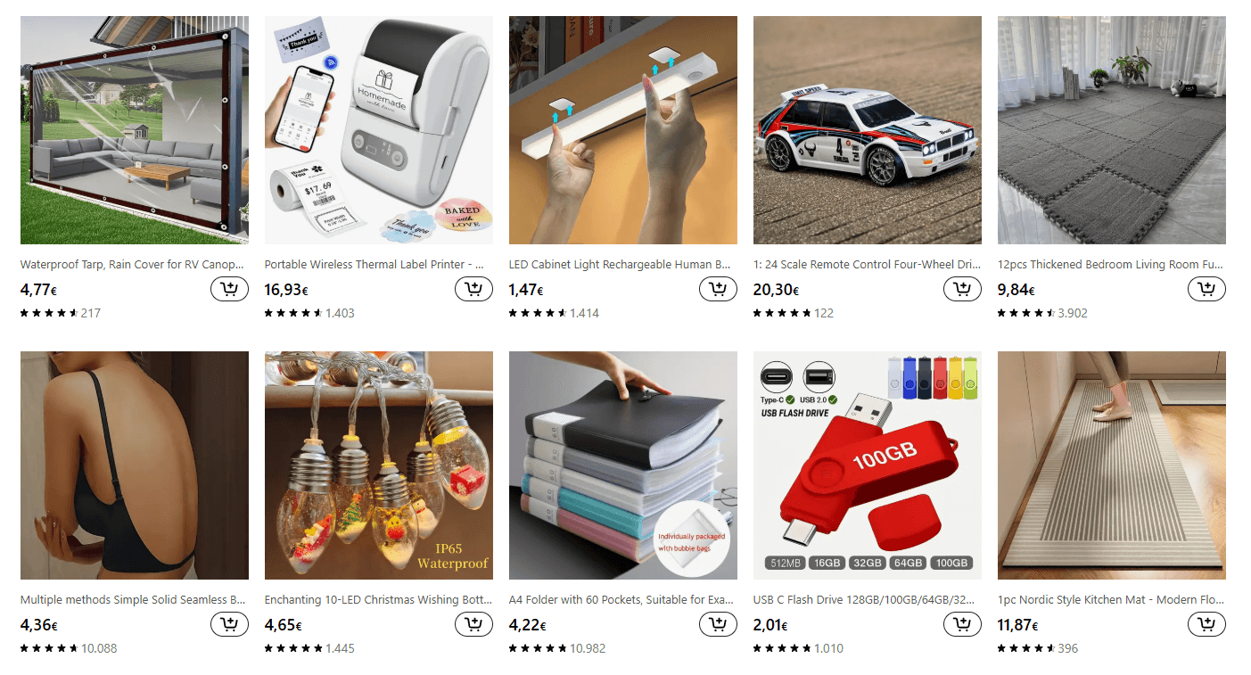 Inconsistent product photos